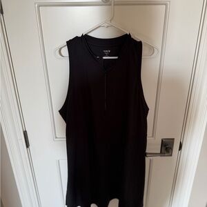 Old Navy Black Asymmetrical Dress